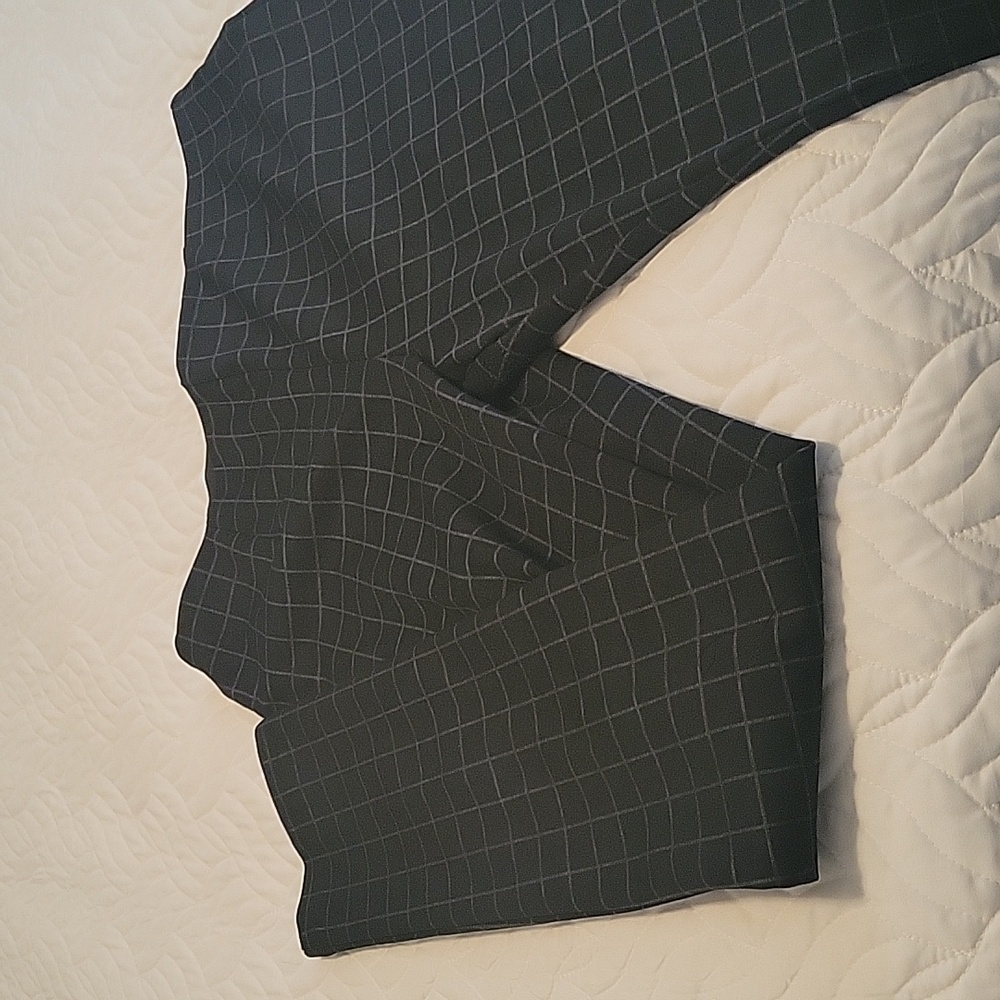 Worn 2 TimesPull On Black Checked Pants